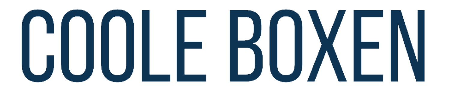 Coole-Boxen-Bisperode Schrift